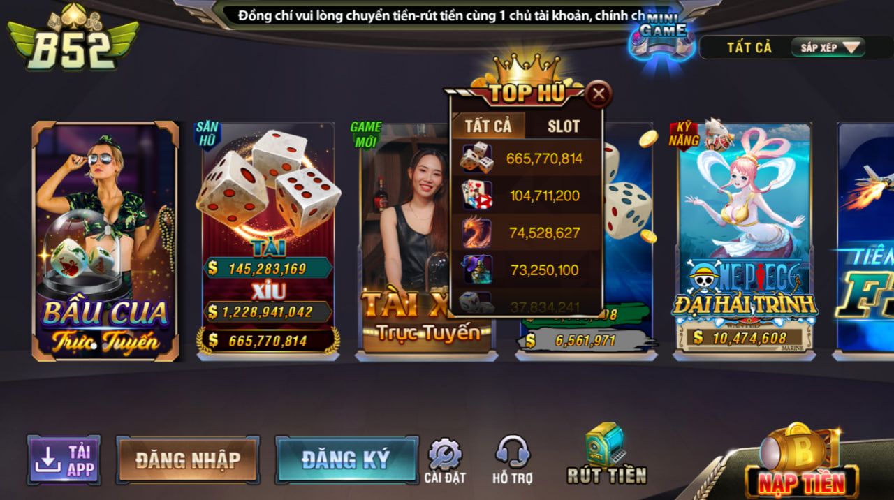 Bước 5: Sau khi cài đặt xong bạn có thể đăng nhập hoặc đăng ký để trải nghiệm game nhé.